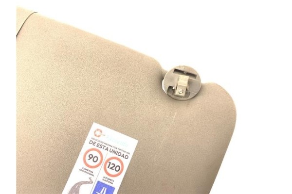 Recambio de parasol izquierdo para renault master iii combi 2.3 l2h2 3,5t referencia OEM IAM 964017106R 964018203R 