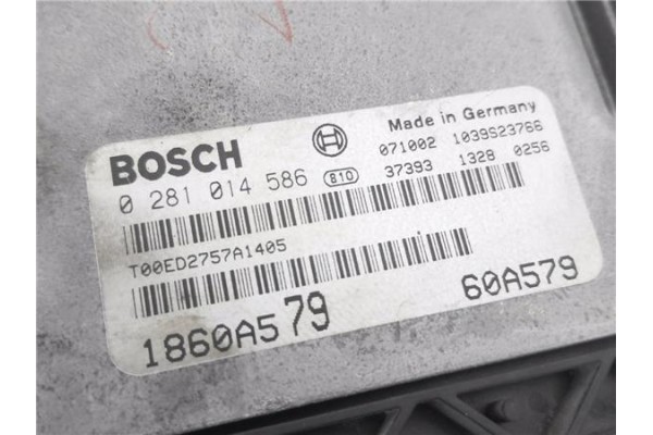 Recambio de centralita para mitsubishi lancer berlina/ familiar (cs0a/w) vii 2.0 di-d referencia OEM IAM 1860A579 281014586 