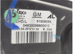 Recambio de faro delantero izquierdo para opel combo d 1.3 selection l2h1 referencia OEM IAM 51909056  