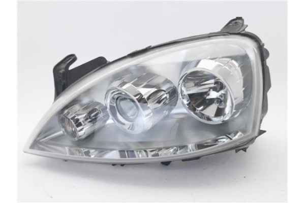 Recambio de faro delantero izquierdo para opel corsa c 1.2 twinport referencia OEM IAM 13237263 6120100000RV 