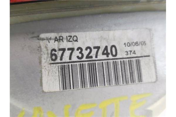 Recambio de piloto trasero izquierdo para nissan vanette (c220) 2.0 vanette bus slx diesel referencia OEM IAM 67732740  