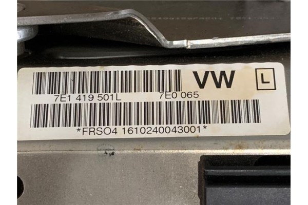 Recambio de columna direccion para volkswagen t6 transporter furgón/combi (sg) 2.0 kombi 4motion referencia OEM IAM 7E1419501L  