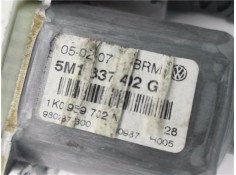 Recambio de motor elevalunas delantero derecho para volkswagen golf v plus (5m1) 2.0 tdi 16v referencia OEM IAM 5M1837402G 1K095