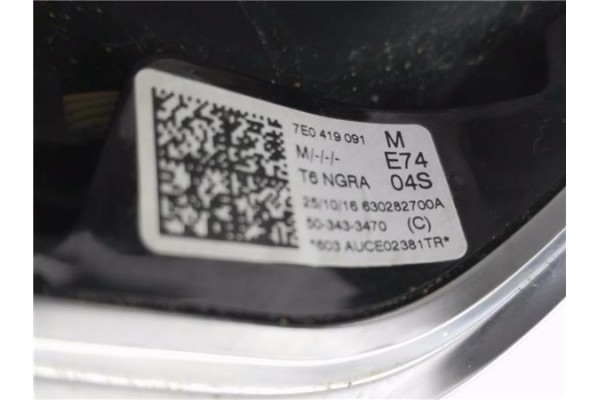 Recambio de volante para volkswagen t6 transporter furgón/combi (sg) 2.0 kombi 4motion referencia OEM IAM 7E0419091  