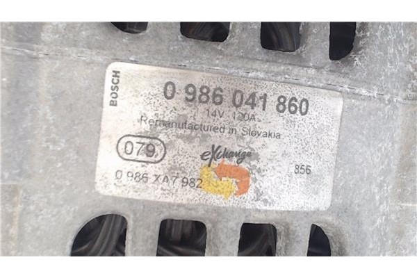 Recambio de alternador para audi a3 (8l) 1.6 ambiente referencia OEM IAM 0986041860  