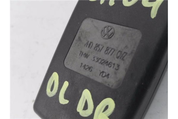 Recambio de anclaje cinturon delantero derecho para volkswagen t6 transporter furgón/combi (sg) 2.0 kombi 4motion referencia OEM