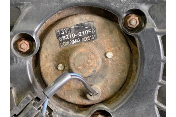 Recambio de electroventilador para ssangyong actyon 2.0 200 xdi referencia OEM IAM 8821009050 8821021050 