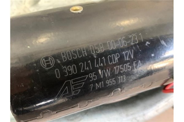 Recambio de motor limpiaparabrisas delantero para seat alhambra (7v9) 1.9 reference referencia OEM IAM 0390241441 3398009476 