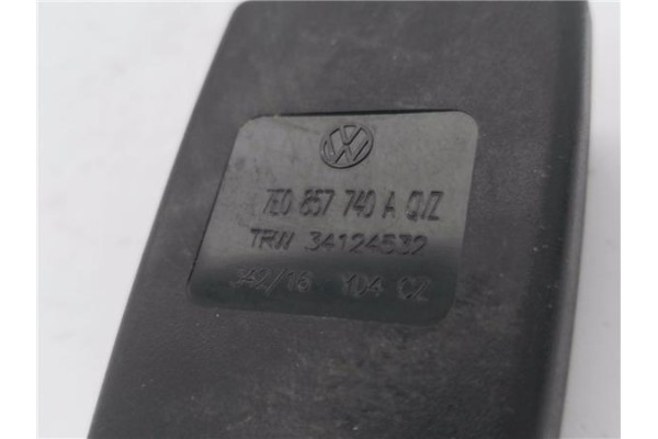 Recambio de anclaje cinturon 3ª fila central para volkswagen t6 transporter furgón/combi (sg) 2.0 kombi 4motion referencia OEM I