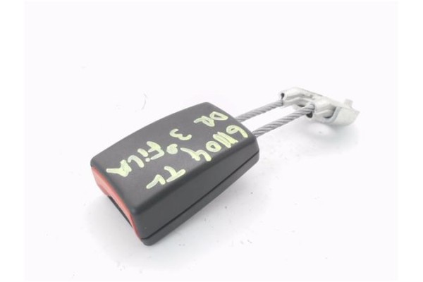 Recambio de anclaje cinturon trasero derecho para volkswagen t6 transporter furgón/combi (sg) 2.0 kombi 4motion referencia OEM I