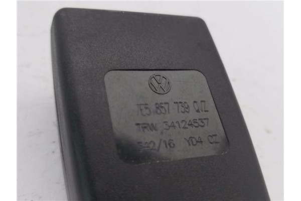Recambio de anclaje cinturon trasero derecho para volkswagen t6 transporter furgón/combi (sg) 2.0 kombi 4motion referencia OEM I