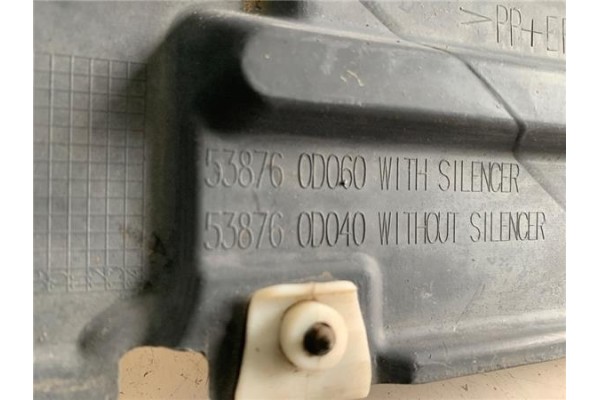 Recambio de pase rueda delantero izquierdo para toyota yaris (ksp9/scp9/nlp9) 1.3 vvt-i referencia OEM IAM 538760D040  