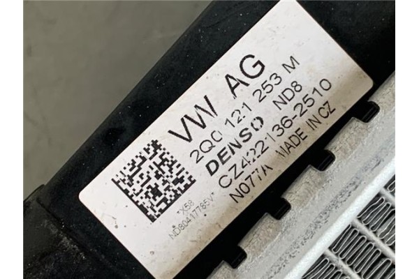 Recambio de radiador para seat ibiza (kj1) 1.0 fr referencia OEM IAM 2Q0121253M  