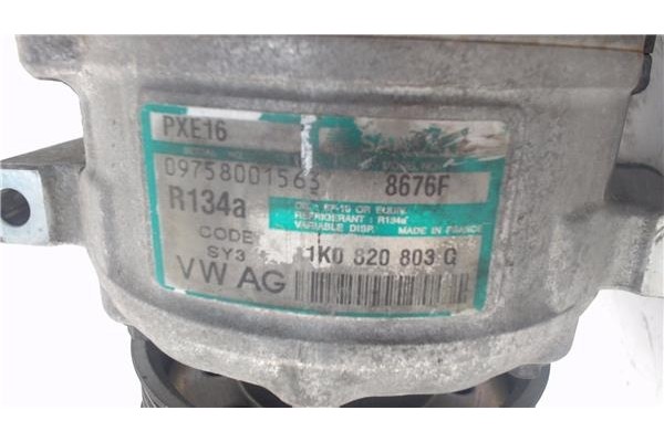 Recambio de compresor aire acond. para volkswagen golf v (1k1) 1.9 tdi referencia OEM IAM 1K0820803C 9758001563 
