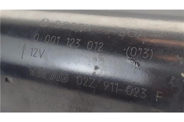 Recambio de motor arranque para volkswagen golf v (1k1) 1.9 tdi referencia OEM IAM 02Z911023F 1123012 