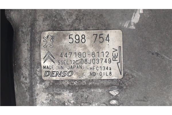Recambio de compresor aire acond. para peugeot 308 1.6 gt referencia OEM IAM 44719081112 598754 