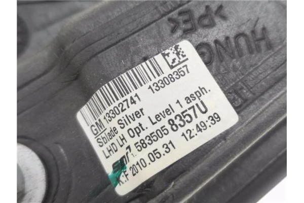 Recambio de retrovisor electrico izquierdo para opel astra j 1.7 cdti referencia OEM IAM 13302741 13308357 