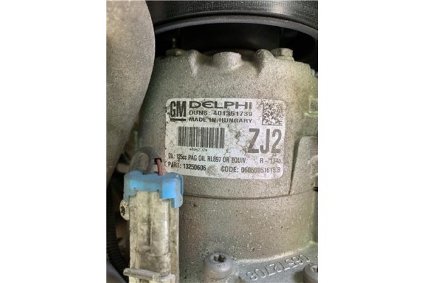 Recambio de compresor aire acond. para opel astra j 1.7 cdti referencia OEM IAM 401351739 13250606 