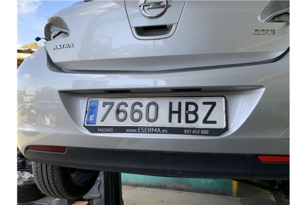 Recambio de paragolpes trasero para opel astra j 1.7 cdti referencia OEM IAM 13266587 13348049 