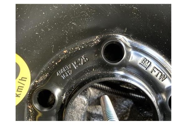 Recambio de rueda completa repuesto para opel astra j 1.7 cdti referencia OEM IAM 2160141 13259231 