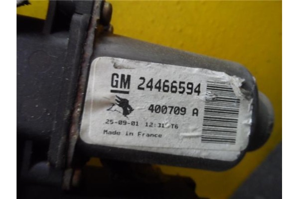 Recambio de mecanismo elevalunas delantero derecho para opel corsa c (2000) 1.3 corsavan (comercial) [1,3 ltr. - 51 kw 16v cdti 