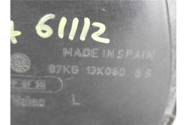 Recambio de faro delantero izquierdo para ford ka (ccq) 1.3 i referencia OEM IAM 97KG13K060BB E95121 