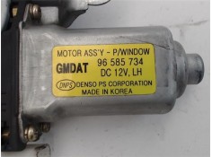 Recambio de mecanismo elevalunas delantero izquierdo para chevrolet kalos 1.2 se referencia OEM IAM 96585734  