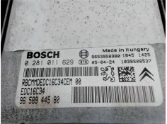 Recambio de centralita para citroen c4 coupe 1.6 hdi referencia OEM IAM 9653958980 0281011629 