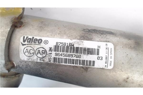 Recambio de egr para fiat scudo 2.0 d multijet referencia OEM IAM 9645689780 875816W 