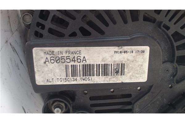 Recambio de alternador para fiat scudo 2.0 d multijet referencia OEM IAM A605546A  