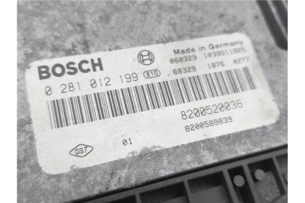 Recambio de centralita para renault laguna ii grandtour (kg0) 2.0 dci (kg1t) referencia OEM IAM 8200520036 281012199 
