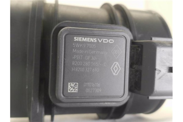 Recambio de caudalimetro para renault laguna ii grandtour (kg0) 2.0 dci (kg1t) referencia OEM IAM 8200280065C 5WK97005 