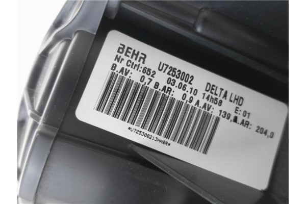 Recambio de motor calefaccion para opel astra j 1.7 cdti referencia OEM IAM U7253002 25020140 