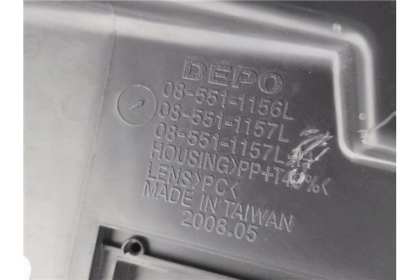 Recambio de faro delantero izquierdo para renault clio iii 1.4 16v referencia OEM IAM 085511156L 085511157L 