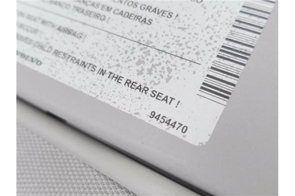 Recambio de parasol derecho para volvo xc90 d5 referencia OEM IAM 9454470  