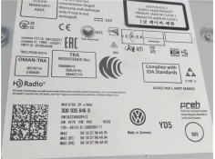 Recambio de radio / cd para volkswagen golf vii berlina (bq1/be2) 1.6 sport referencia OEM IAM 3Q0035846B  