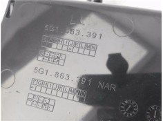 Recambio de portaobjetos consola central para volkswagen golf vii berlina (bq1/be2) 1.6 sport referencia OEM IAM 5G1863391  