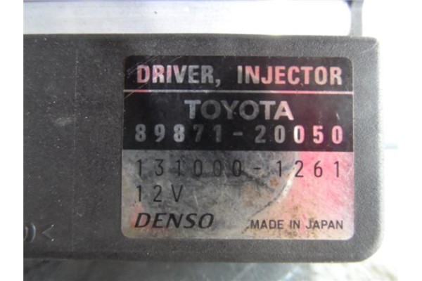 Recambio de centralita para toyota corolla (e12) 2.0 d-4d referencia OEM IAM 8987120050 1310001261 