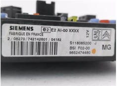 Recambio de bsi para citroen c2 1.1 referencia OEM IAM 9652474480 S118085200J 