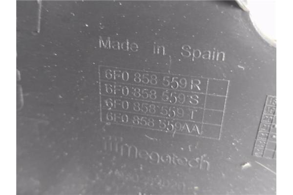 Recambio de embellecedor columna direccion para seat ibiza (kj1) 1.0 fr referencia OEM IAM 6F0858559R 6F0858559S 