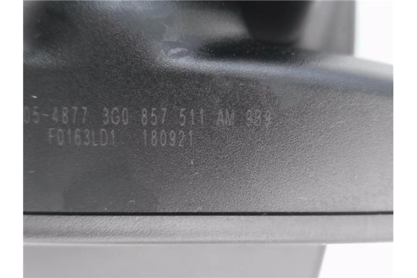Recambio de retrovisor interior para seat ibiza (kj1) 1.0 fr referencia OEM IAM 3G0857511AM  