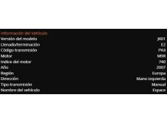 renault espace iv (jk0) del año 2007