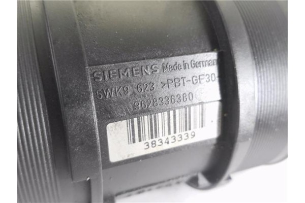 Recambio de caudalimetro para citroen xsara berlina 2.0 hdi 90 referencia OEM IAM 9628336380 5WK9623 