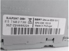 Recambio de autoradio para seat altea (5p1) 1.9 tdi referencia OEM IAM 5P0035153B 8,15765E+12 