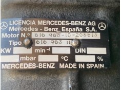 Recambio de motor completo para mercedes-benz mb 100 d furgón/combi (631) 2.4 combi i (bm 631.333/343) referencia OEM IAM 616963