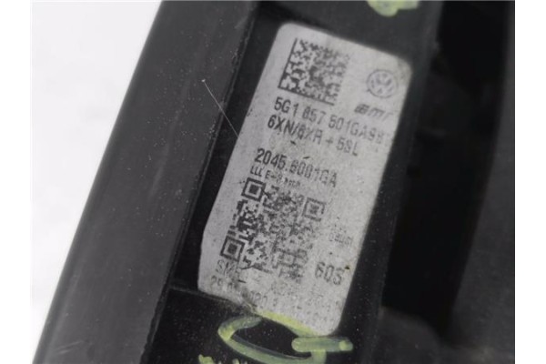 Recambio de retrovisor electrico izquierdo para volkswagen golf vii berlina (bq1/be2) 1.6 sport referencia OEM IAM 5G1857501G E1