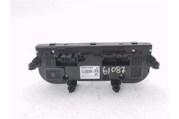 Recambio de mandos climatizador para volkswagen golf vii berlina (bq1/be2) 1.6 sport referencia OEM IAM 5G0907044FP 5HB01267070 