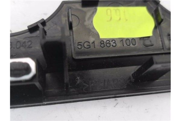 Recambio de embellecedor mando clima para volkswagen golf vii berlina (bq1/be2) 1.6 sport referencia OEM IAM 5G1863100  