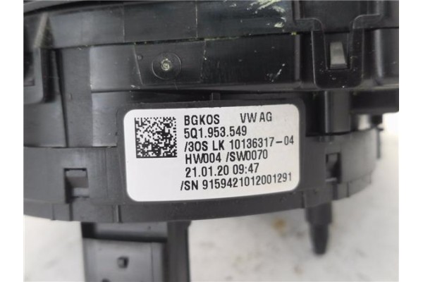 Recambio de mando intermitencia para volkswagen golf vii berlina (bq1/be2) 1.6 sport referencia OEM IAM 5Q1953507 1014198404 