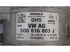 Recambio de compresor aire acond. para volkswagen golf vii berlina (bq1/be2) 1.6 sport referencia OEM IAM 5Q0816803J  